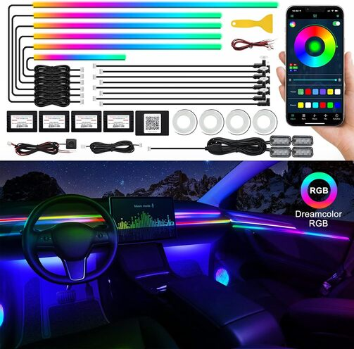 MAODANER Dreamcolor Acrylic LED Strip Light (22-in-1)