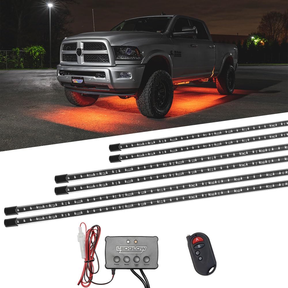 <strong>LEDGlow 6pc Multi-Color Slimline Underglow Kit</strong>