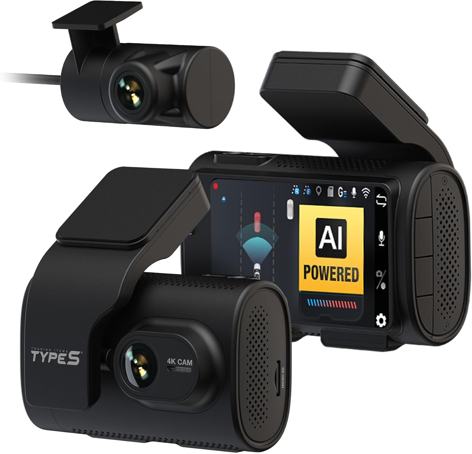 <strong>Type S T400 AI-Powered Driver Assistance 4K Dash Cam</strong>