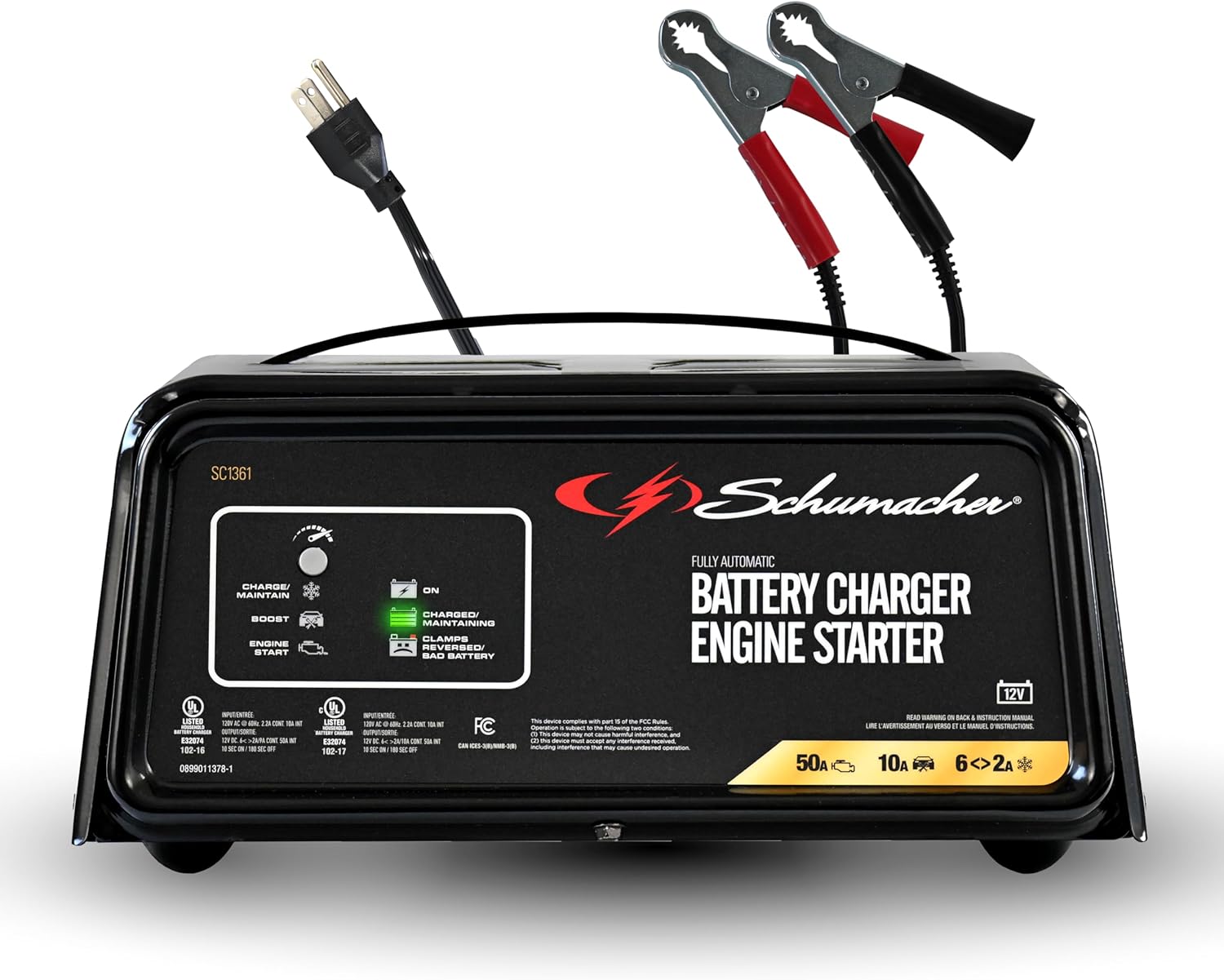 <strong>Schumacher SC1361 50A Car Battery Charger</strong>