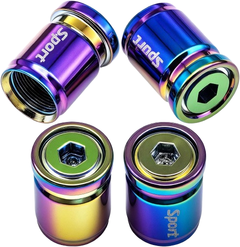 <strong>MEAJOO 4 PCS Anti Theft Valve Stem Caps</strong>