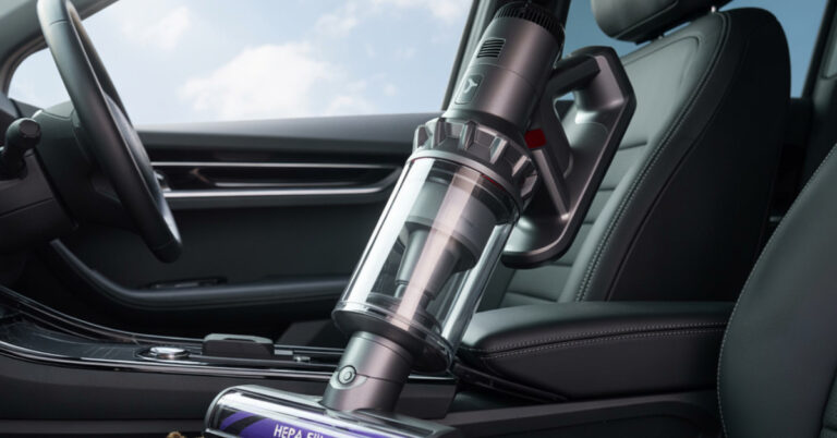 best handheld vacuum with HEPA filter used for cleaning car interior