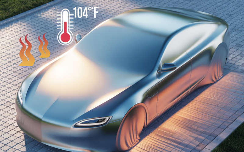 Best car cover for sun protection reflecting heat and UV rays