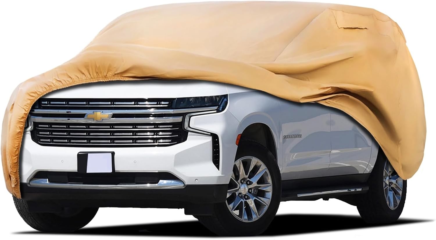 <strong>JURMON Heavy Duty Outdoor Car Cover (Custom Fit for Chevy Suburban)</strong>