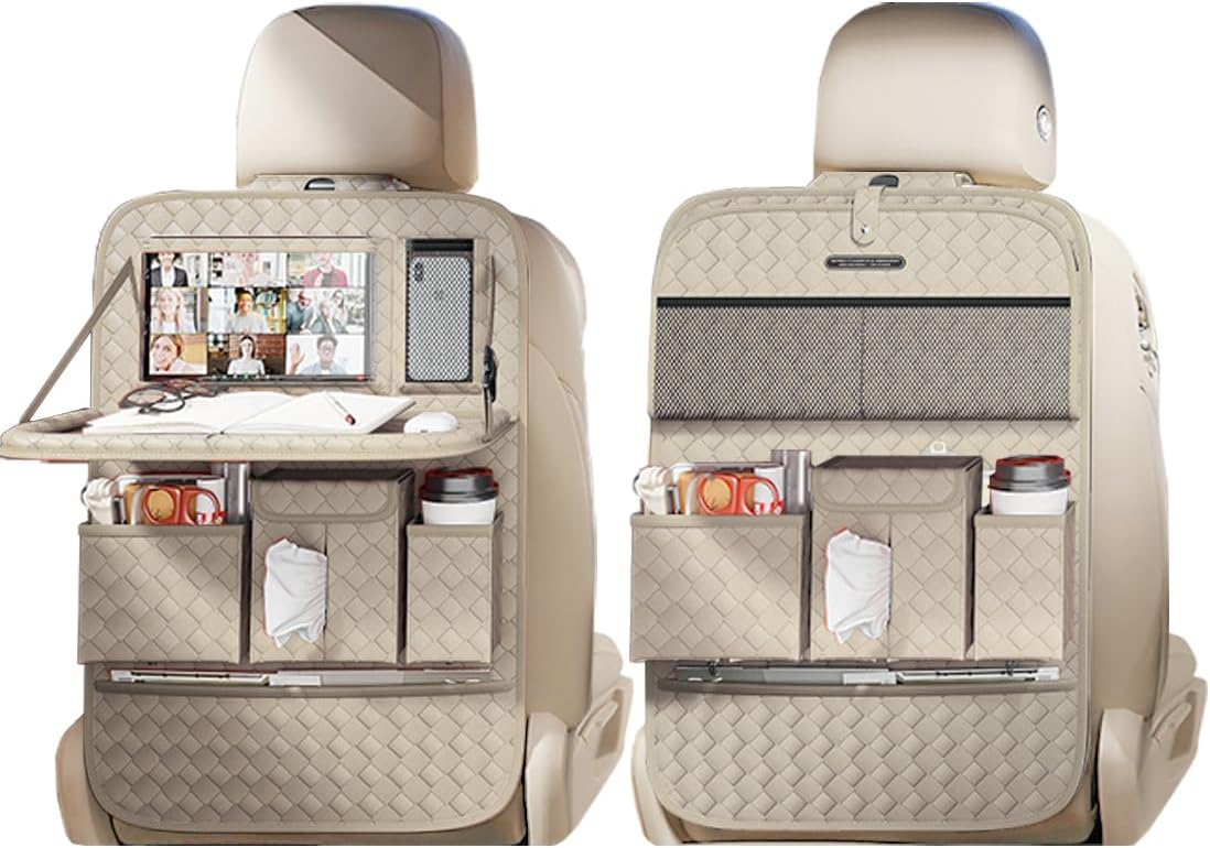Car Seat Organizers with Tray Holders (XDV)
