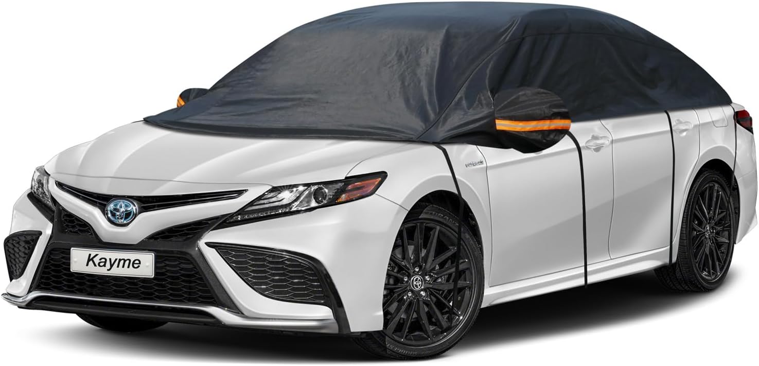 <strong>Kayme Half Car Cover (3XL Sedan)</strong>