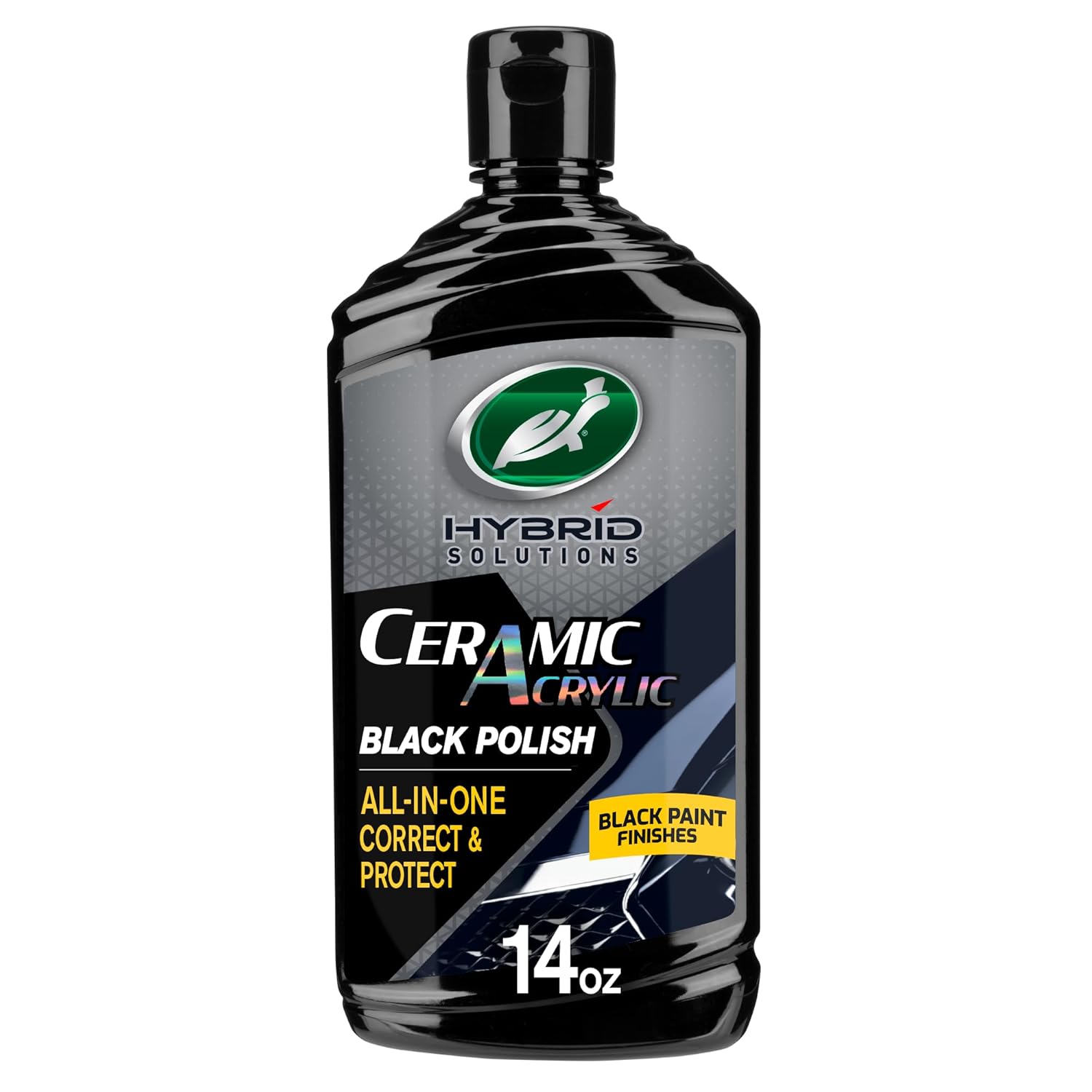 <strong>Turtle Wax 53448 Hybrid Solutions Ceramic Acrylic Black Polish and Wax</strong>