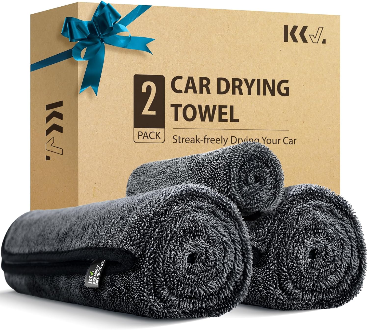 <strong>KKV 2-Pack Microfiber Towels (35"x24")</strong>