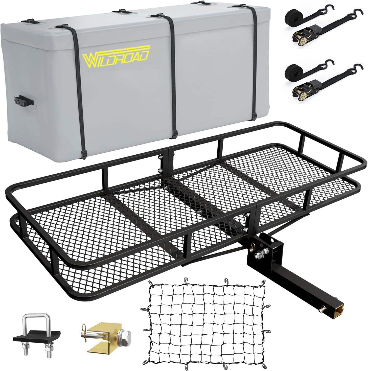 <strong>Wildroad Hitch Cargo Carrier Basket Combo 60"x24"x6"</strong>
