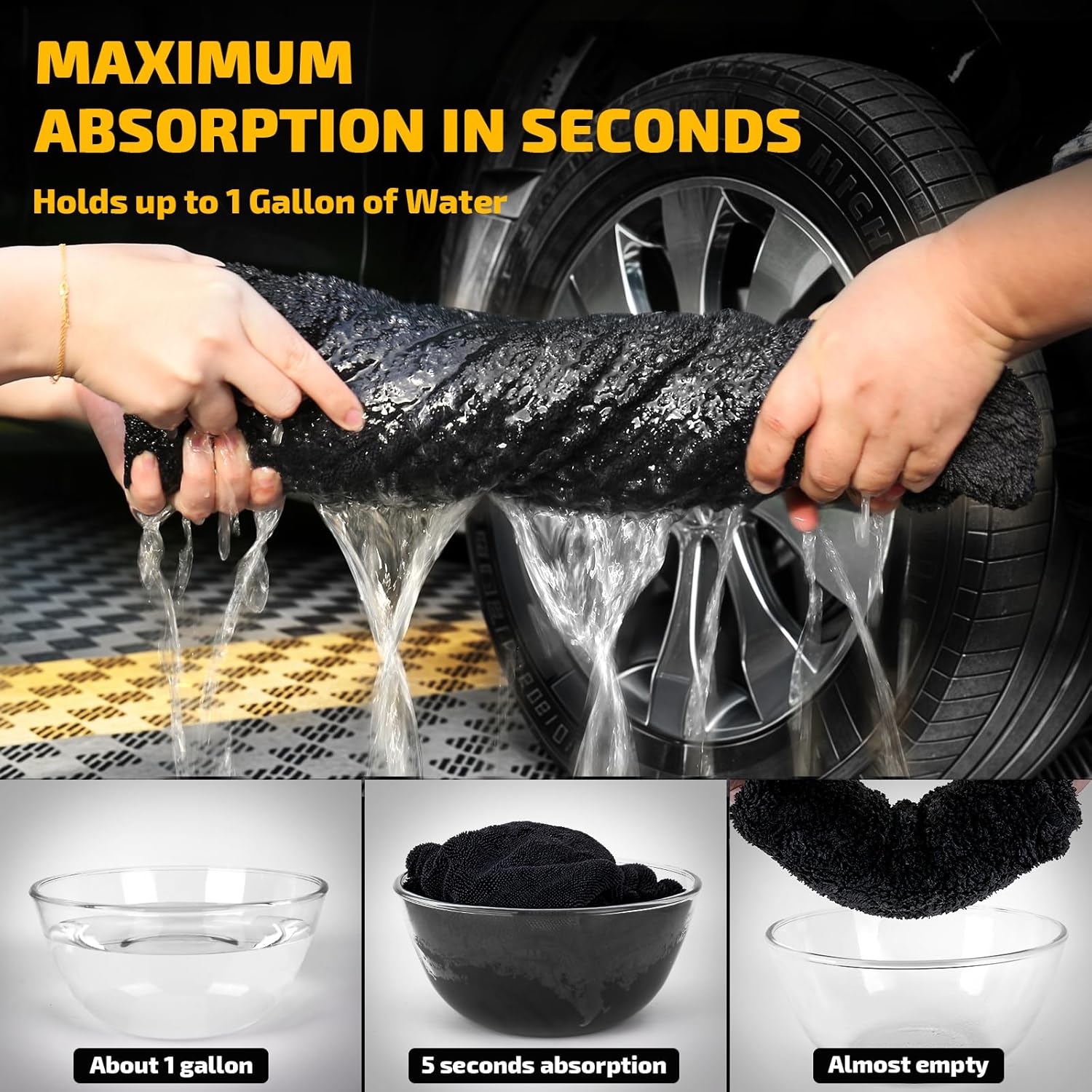 <strong>SMINDER 2-Pack Microfiber Towels (36"x24")</strong>