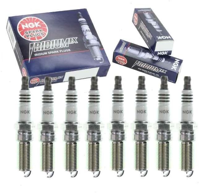8 pc NGK Iridium IX Spark Plugs (Ford F-150 5.0L V8 2011–2017)