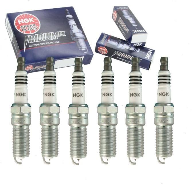 6 pc NGK Iridium IX Spark Plugs (Ford F-150 3.5L V6 2011–2019)