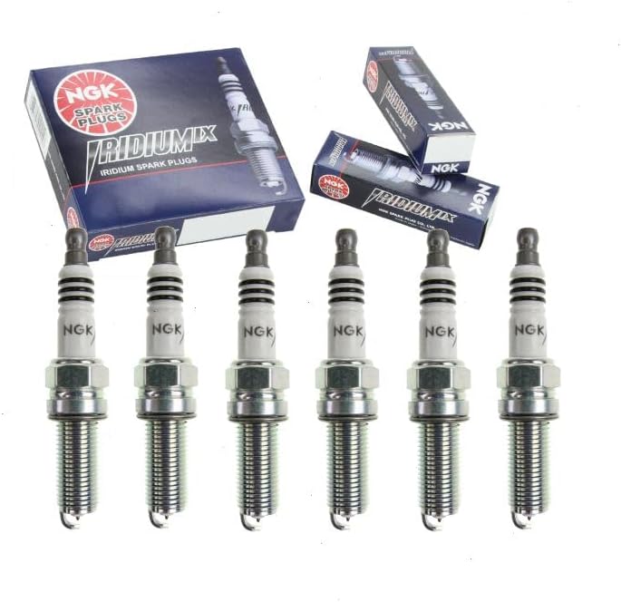 6 pc NGK Iridium IX Spark Plugs – Compatible with Dodge Charger 3.6L V6 (2011–2020)