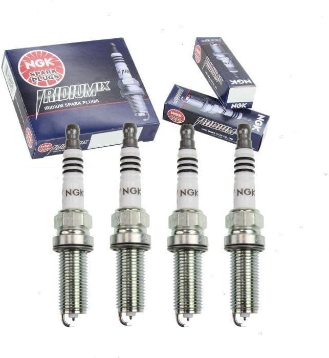NGK Iridium IX Spark Plugs (4 pc) – Compatible with Honda Accord 2013–2017