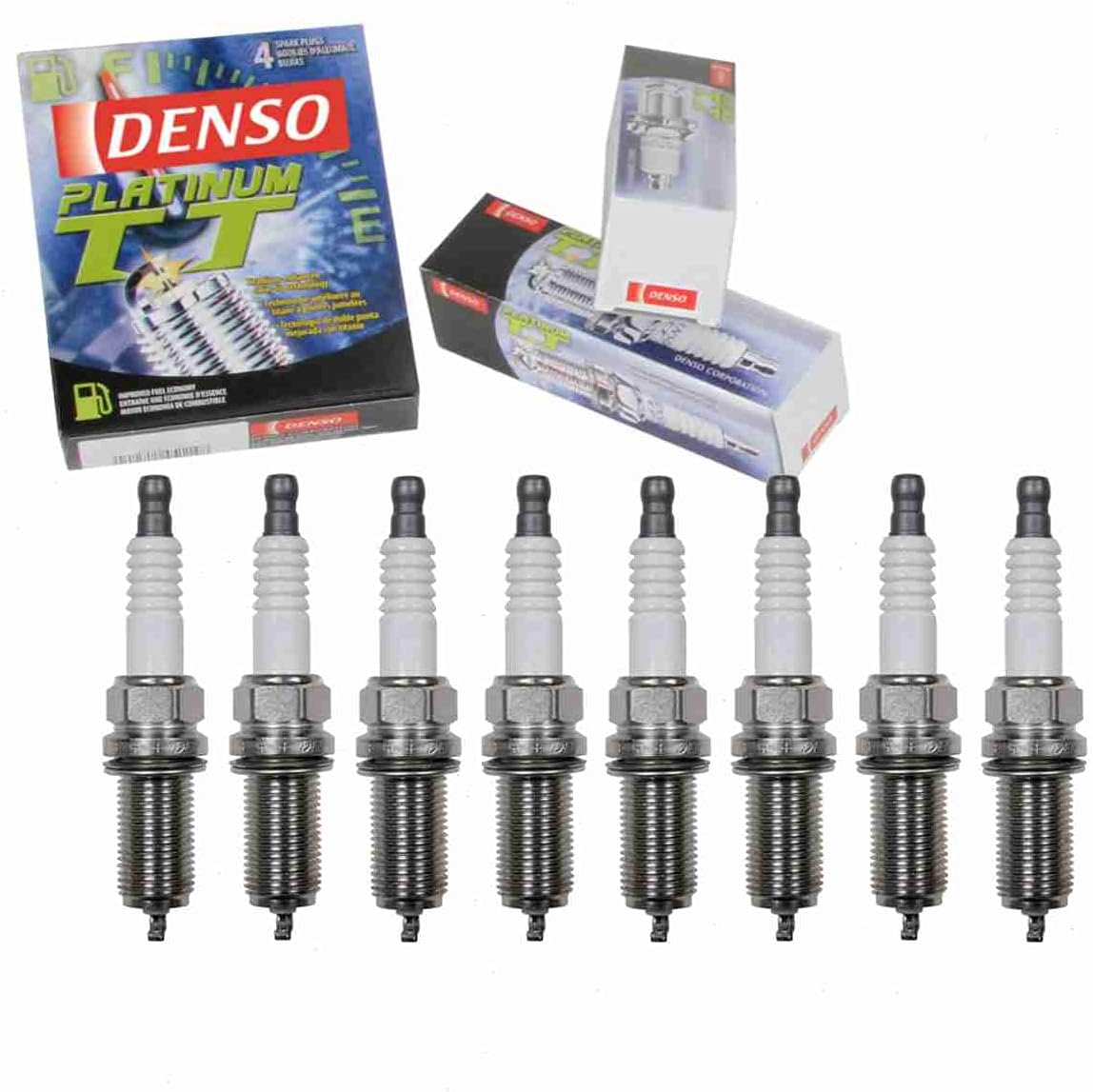 DENSO Platinum TT Spark Plugs (8 pcs)