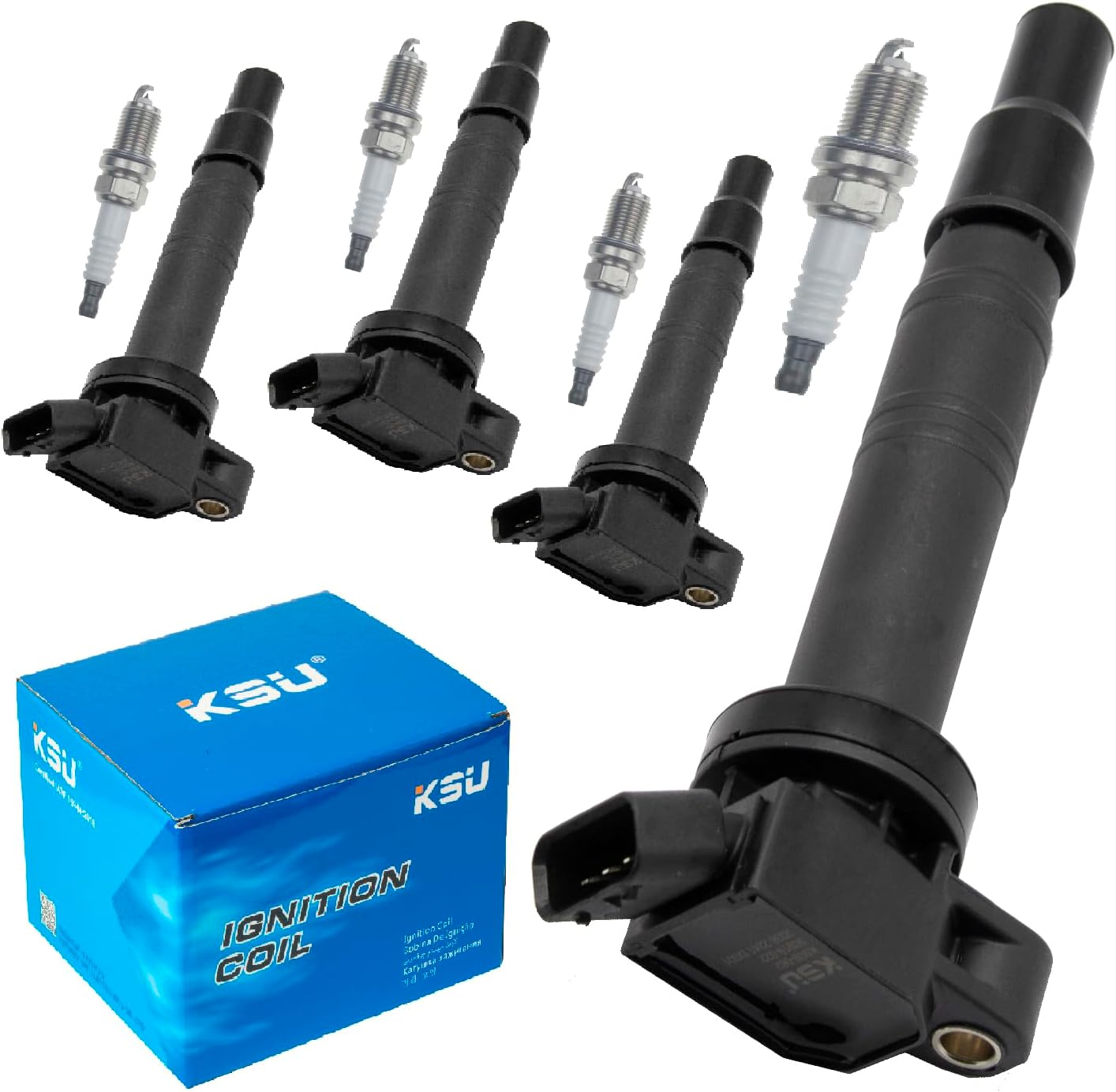 Ignition Coil Pack with Spark Plug for Toyota Tacoma 2.7L L4 (KSU)