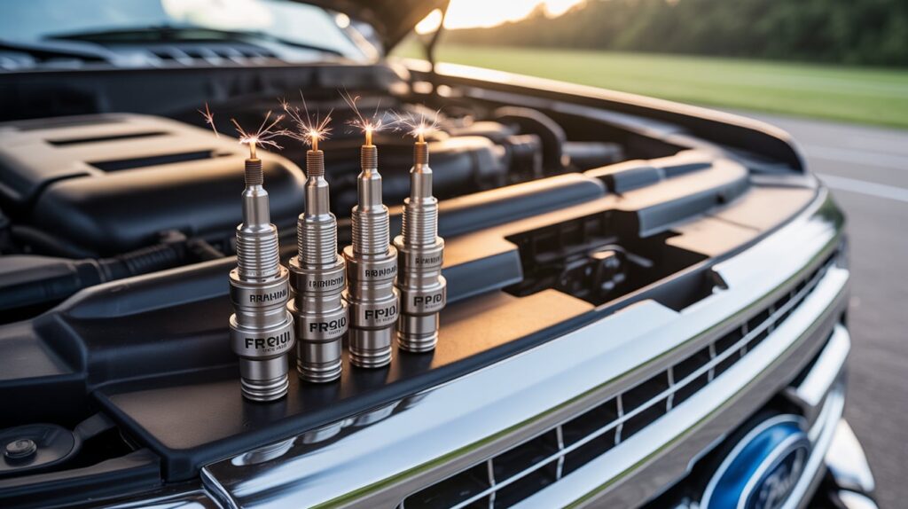 Best spark plugs for Ford F150 installed to improve engine performance and fuel efficiency.