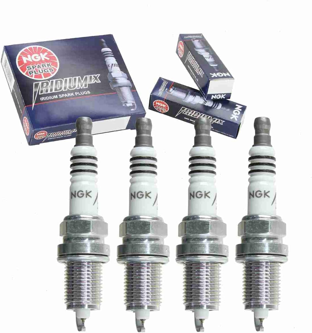 NGK Iridium IX Spark Plugs (4 pcs, 1990–2002 Accord 2.2L–2.3L)