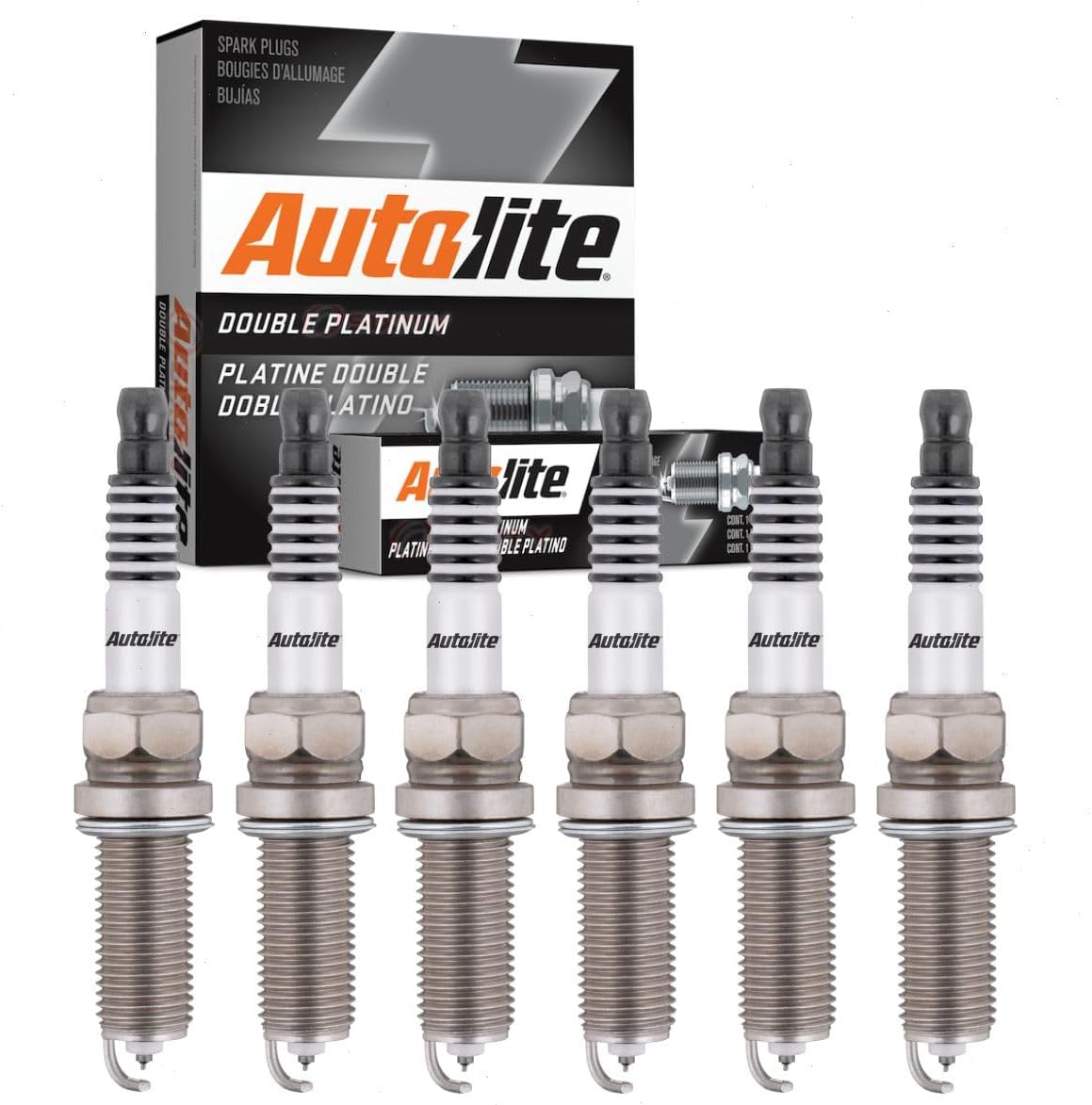 Autolite Double Platinum Spark Plugs (2012–2019 Pilot)
