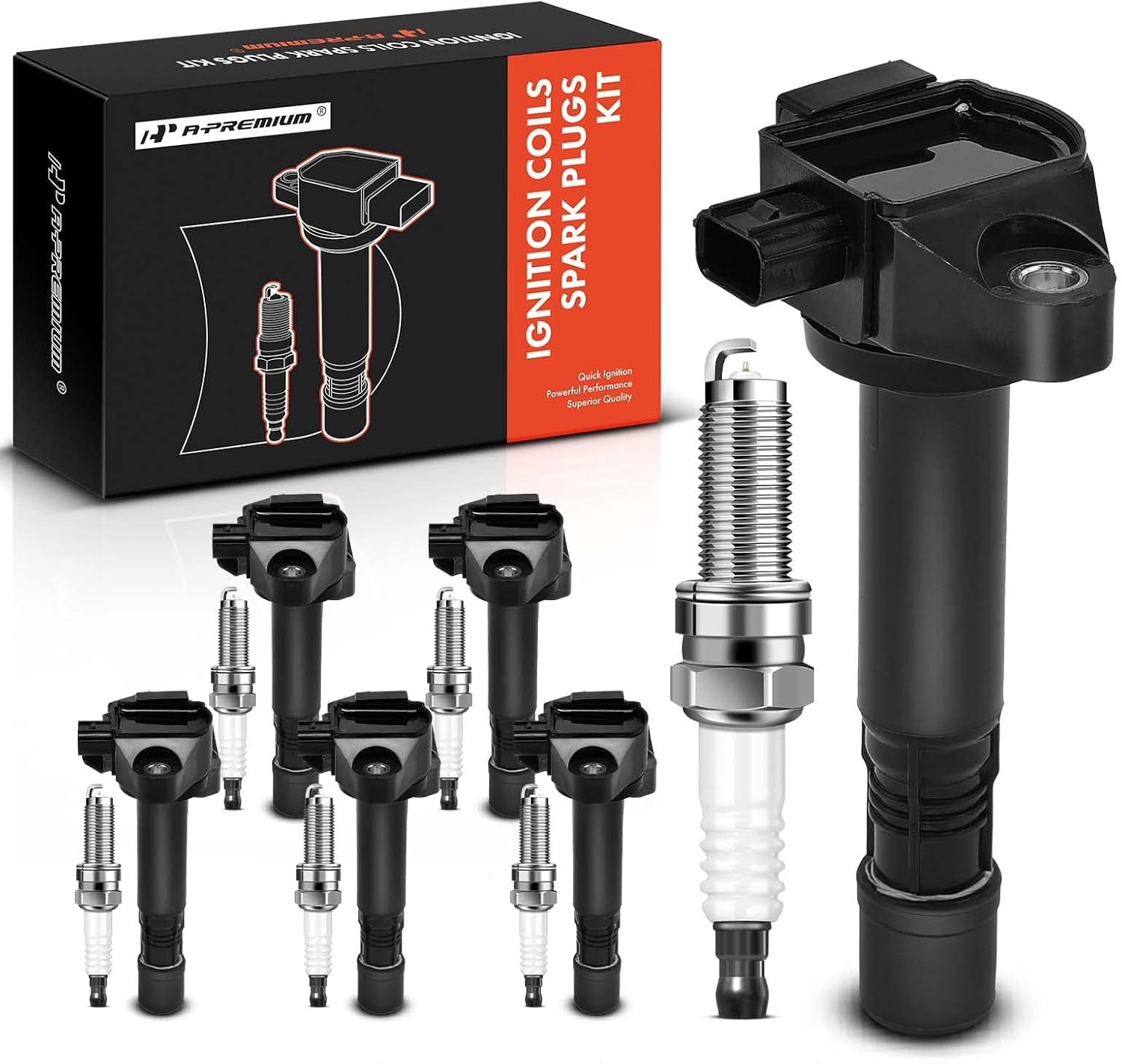 A-Premium Coil Pack & Iridium Plugs (2016–2019 Pilot)