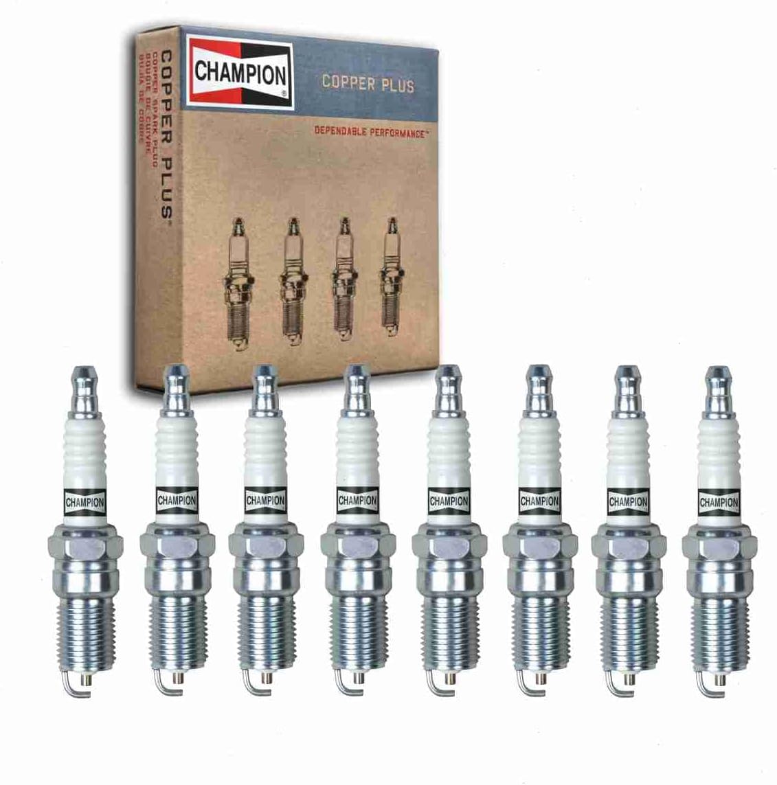 Champion Copper Plus Spark Plugs for Explorer 5.0L (8-Pack)