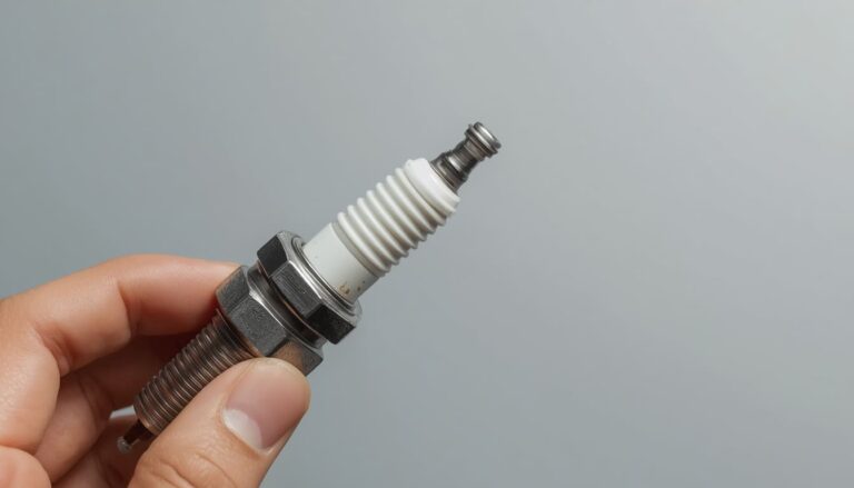 Spark plug parts showing how does a spark plug work, from terminal to electrode gap